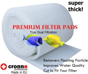 Aquarium filter floss , sponge pad, fine dual layers OFS CRWR02